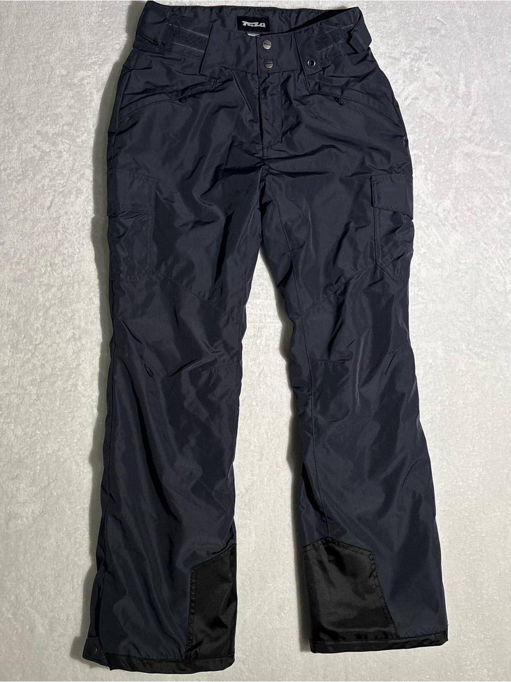 TSLA Insulated Navy Blue Cargo Snow Ski Pants Women's Size S